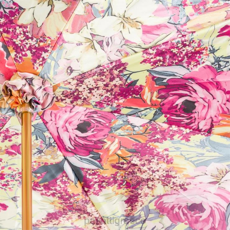 ομπρέλα | PASOTTI 189 5e491-3 a - όμορφη ανθισμένη ομπρέλα διπλό ύφασμα 2N6B8361 γυναίκες